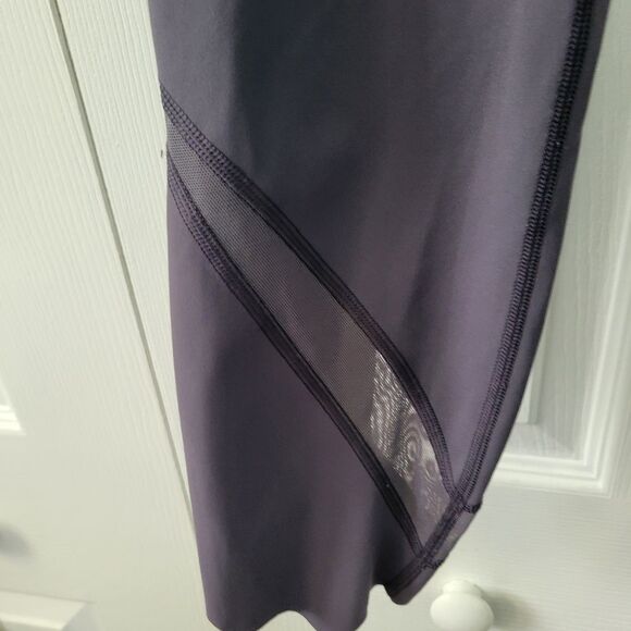 Lululemon Wunder Under Crop II *Roll Down Scallop Full-On Luxtreme 24" Moonwalk - Picture 3 of 4